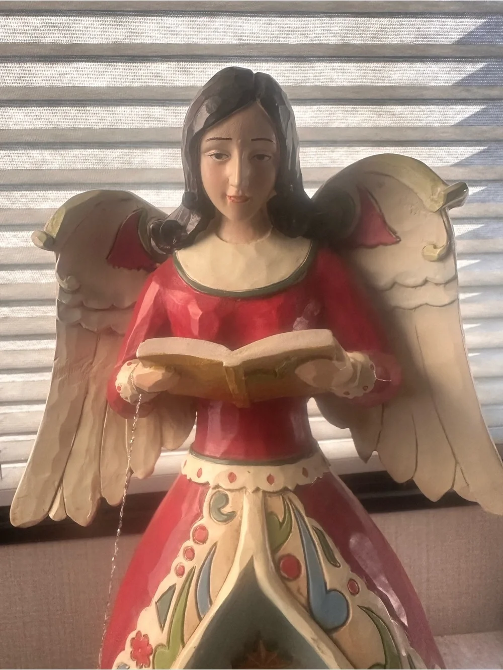 Jim Shore Celeste Angel Figurine 18in Holiday Living 2012 Folk Art Garden Porch
